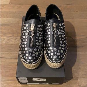 100% Authentic Alexander Wang Studded Sneakers 38